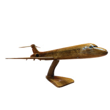 Load image into Gallery viewer, Boeing 717 Mahogany Wood Desktop Airplane Model