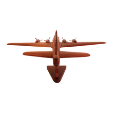 Load image into Gallery viewer, B17 Flying Fortress Mahogany Wood Desktop Airplane Model