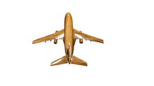 Load image into Gallery viewer, Boeing 737 Mahogany Wood Desktop Airplane Model