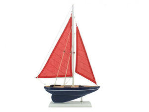 Wooden American Paradise Model Sailboat 17""