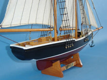Load image into Gallery viewer, Wooden Bluenose Model Sailboat Decoration 17&quot;