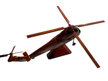 Load image into Gallery viewer, H34 Sikorsky Mahogany Wood Desktop Helicopters Modell
