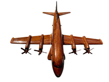 Load image into Gallery viewer, P3 Orion Mahogany wood desktop Airplanes model.