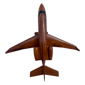 BEHAWK Mahogany Wood Desktop Airplane Model