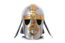 Load image into Gallery viewer, Medieval Norman Viking Helmet Norman King Helmet Fully Wearable Replica