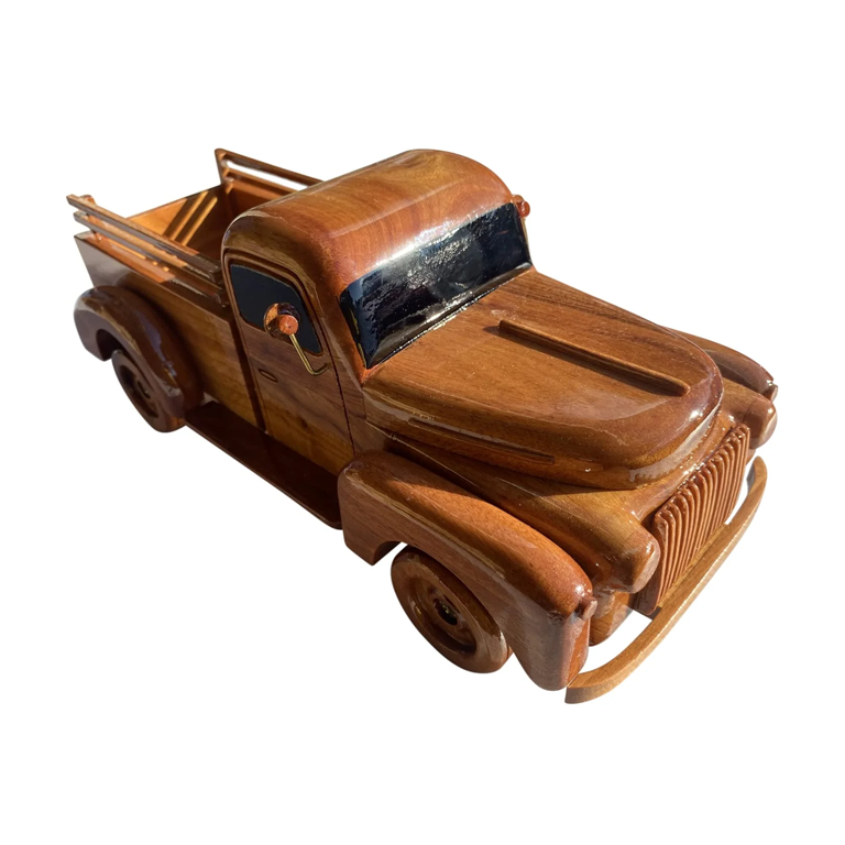 1946 Ford Pick up truck Mahogany Wood Desktop Model