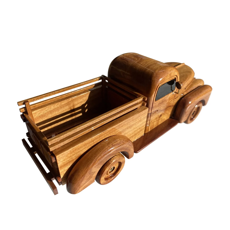 1946 Ford Pick up truck Mahogany Wood Desktop Model
