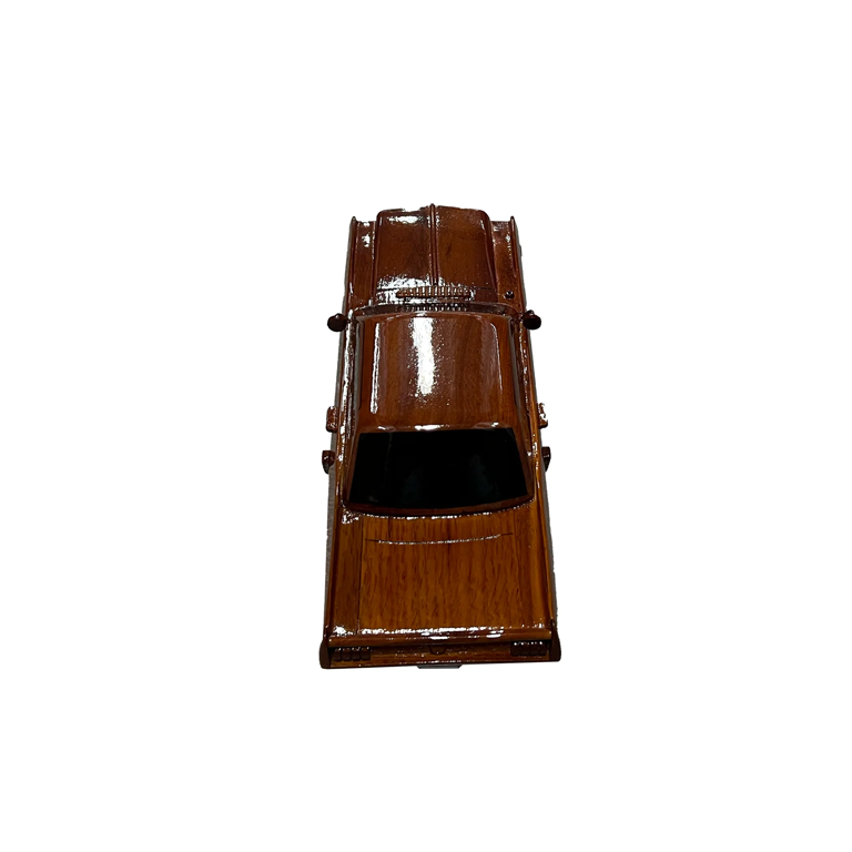 1965 Mustang Mahogany Wood Cars & Trucks Desktop Model