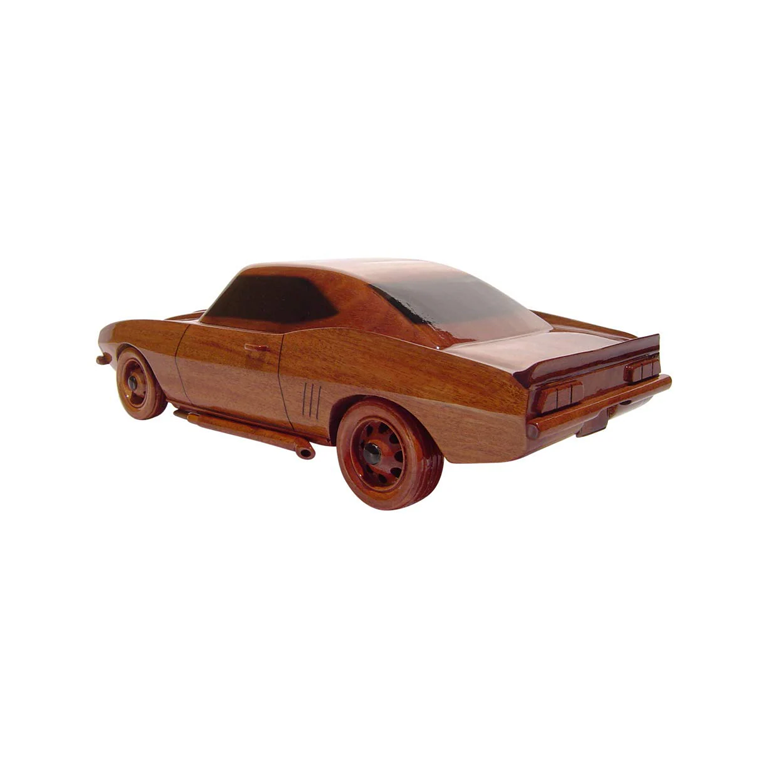 1969 Camaro  Mahogany Wood Desktop Model