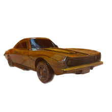 Load image into Gallery viewer, 1969 Camaro  Mahogany Wood Desktop Model