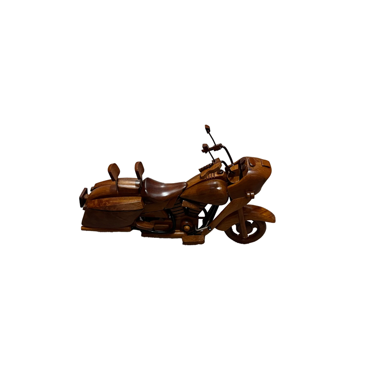 2018 HD Street Glide Custom Mahogany Wood Desktop Motorcycle Model