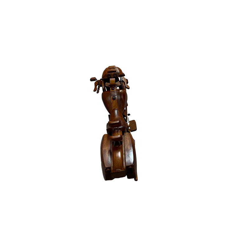 2018 HD Street Glide Custom Mahogany Wood Desktop Motorcycle Model