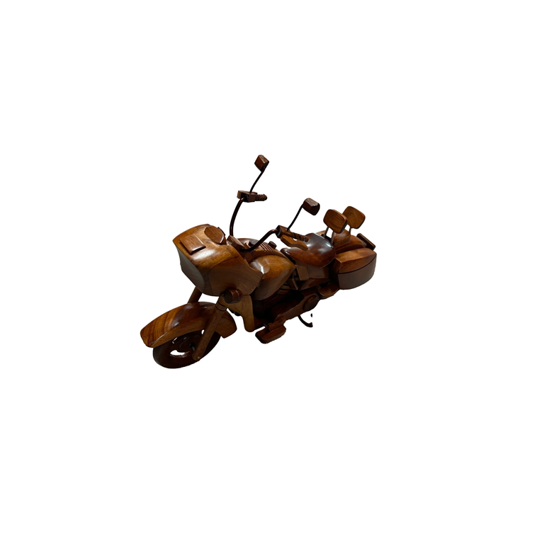 2018 HD Street Glide Custom Mahogany Wood Desktop Motorcycle Model
