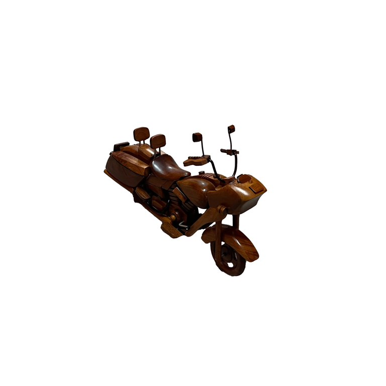 2018 HD Street Glide Custom Mahogany Wood Desktop Motorcycle Model