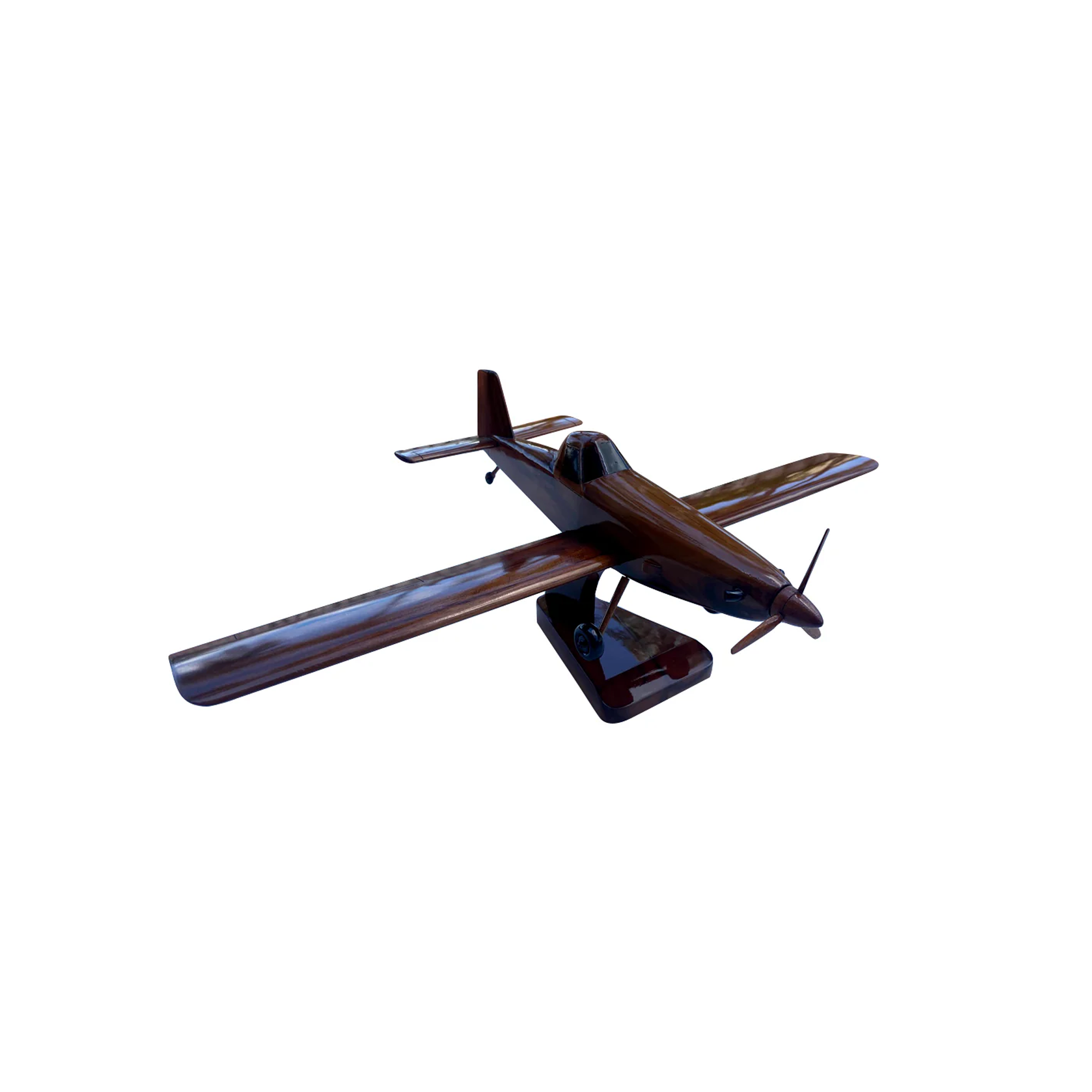 Air Tractor 502  Mahogany Wood Desktop Model