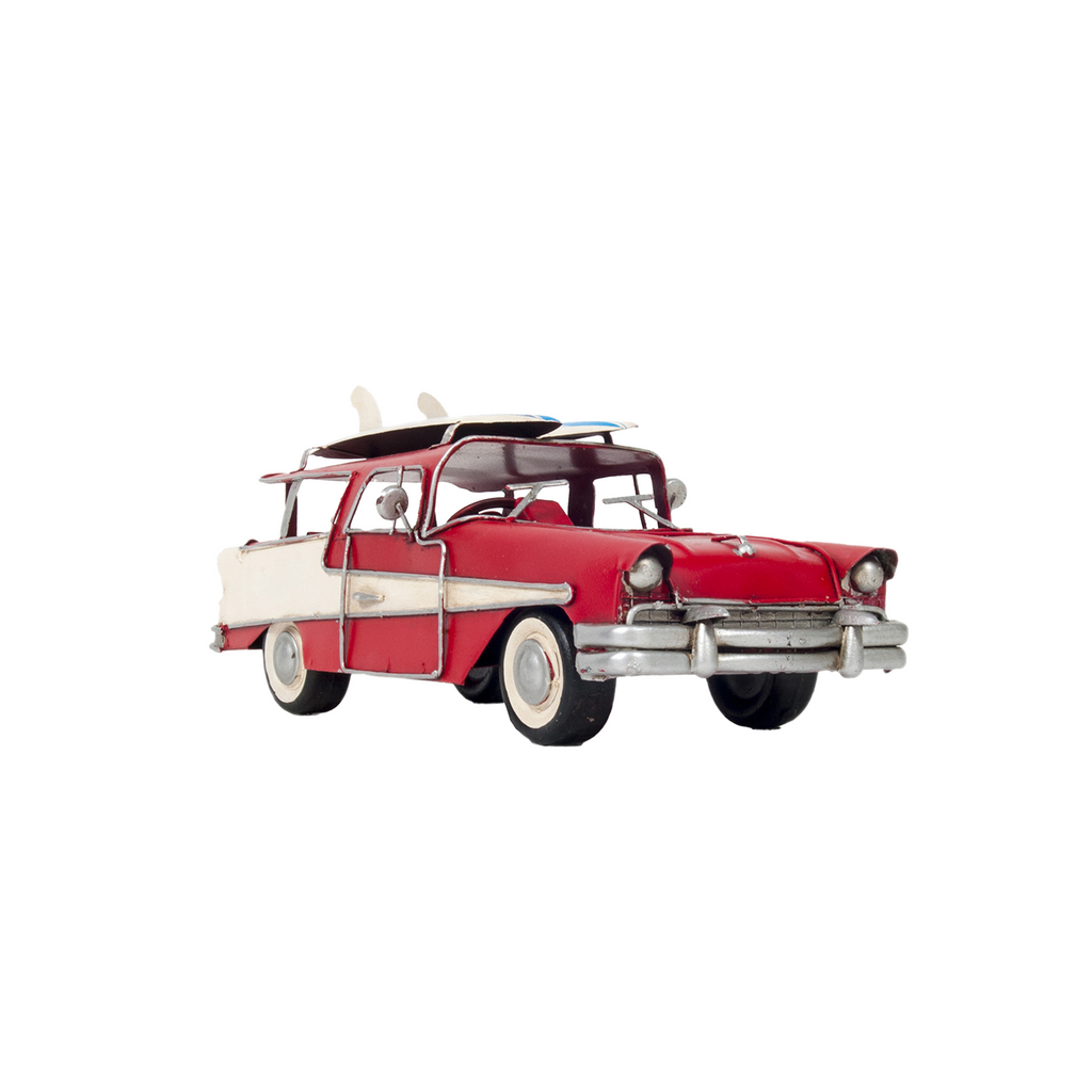 1957 Ford Country Squire Station Wagon Red