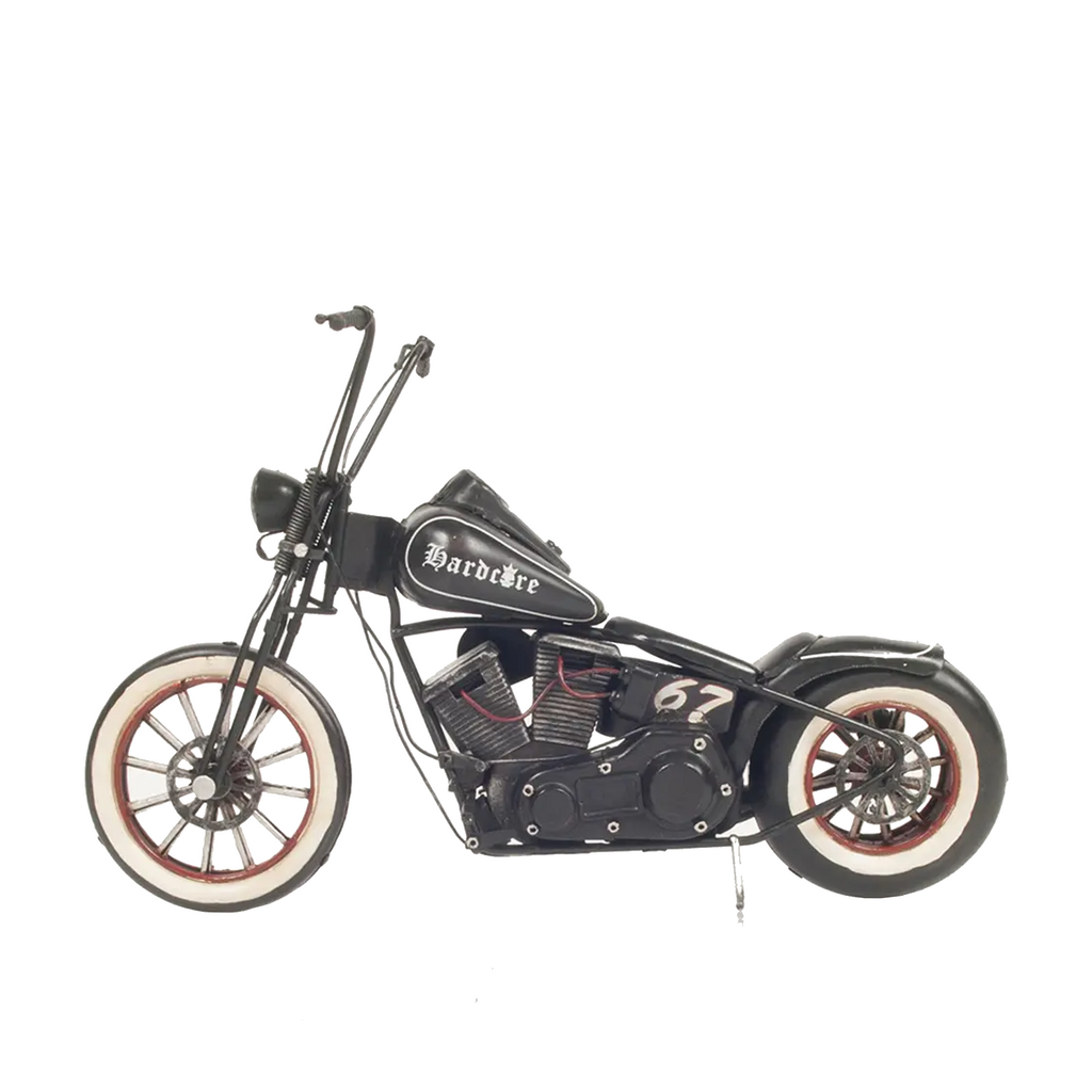 Hardcore 67 Chopper Motorcycle Metal Handmade