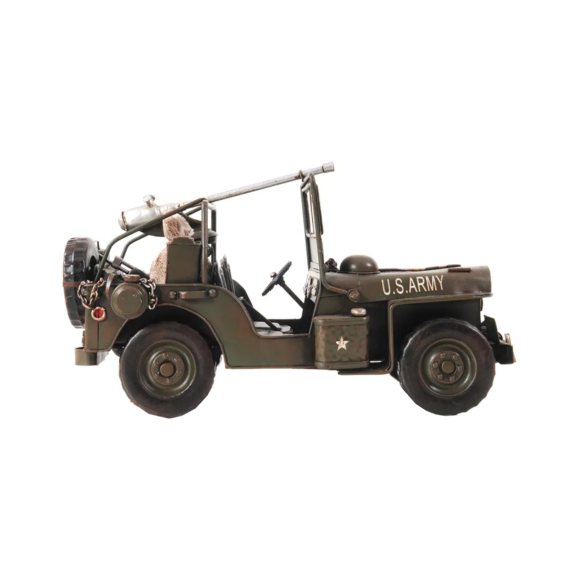Green 1940 Willys-Overland Jeep 1:12