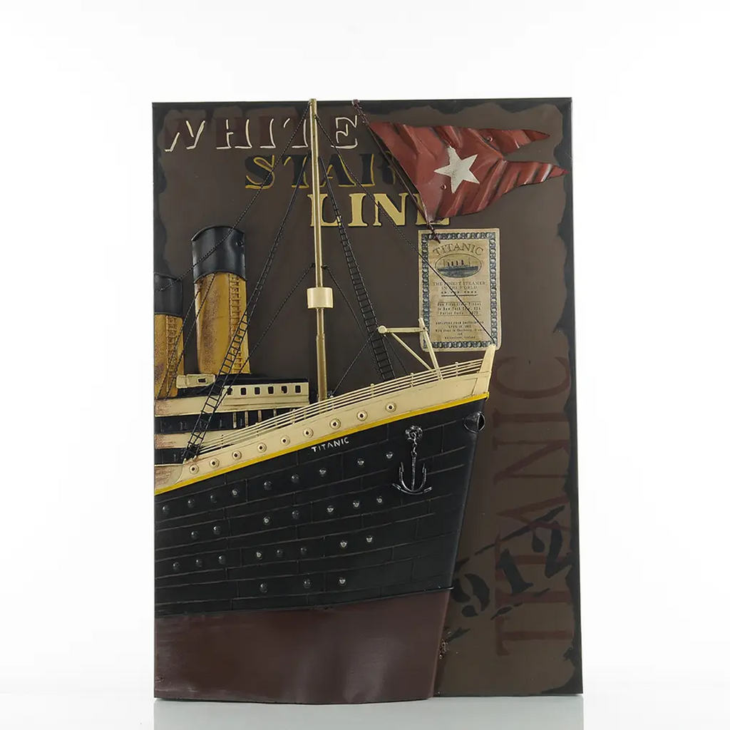 Titanic Front Bow 3D Painting