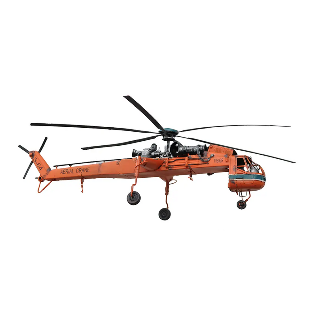 Aerial Crane Lifting Helicopter