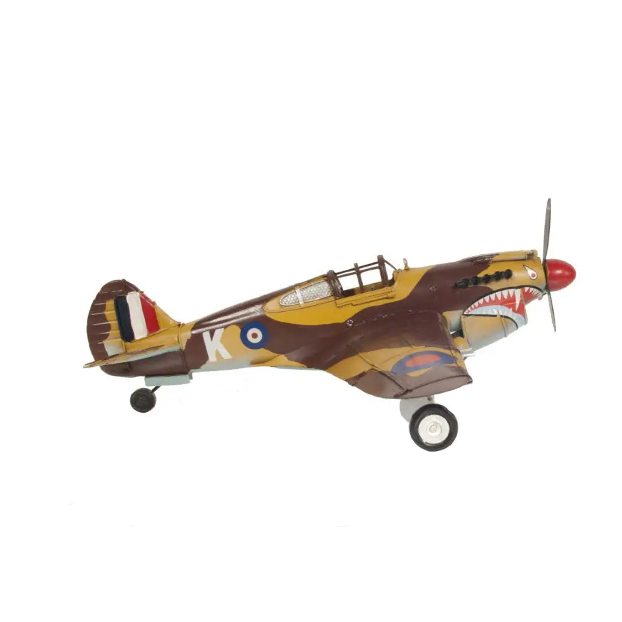 1941 Curtiss Hawk 81A Metal Handmade Scaled Model