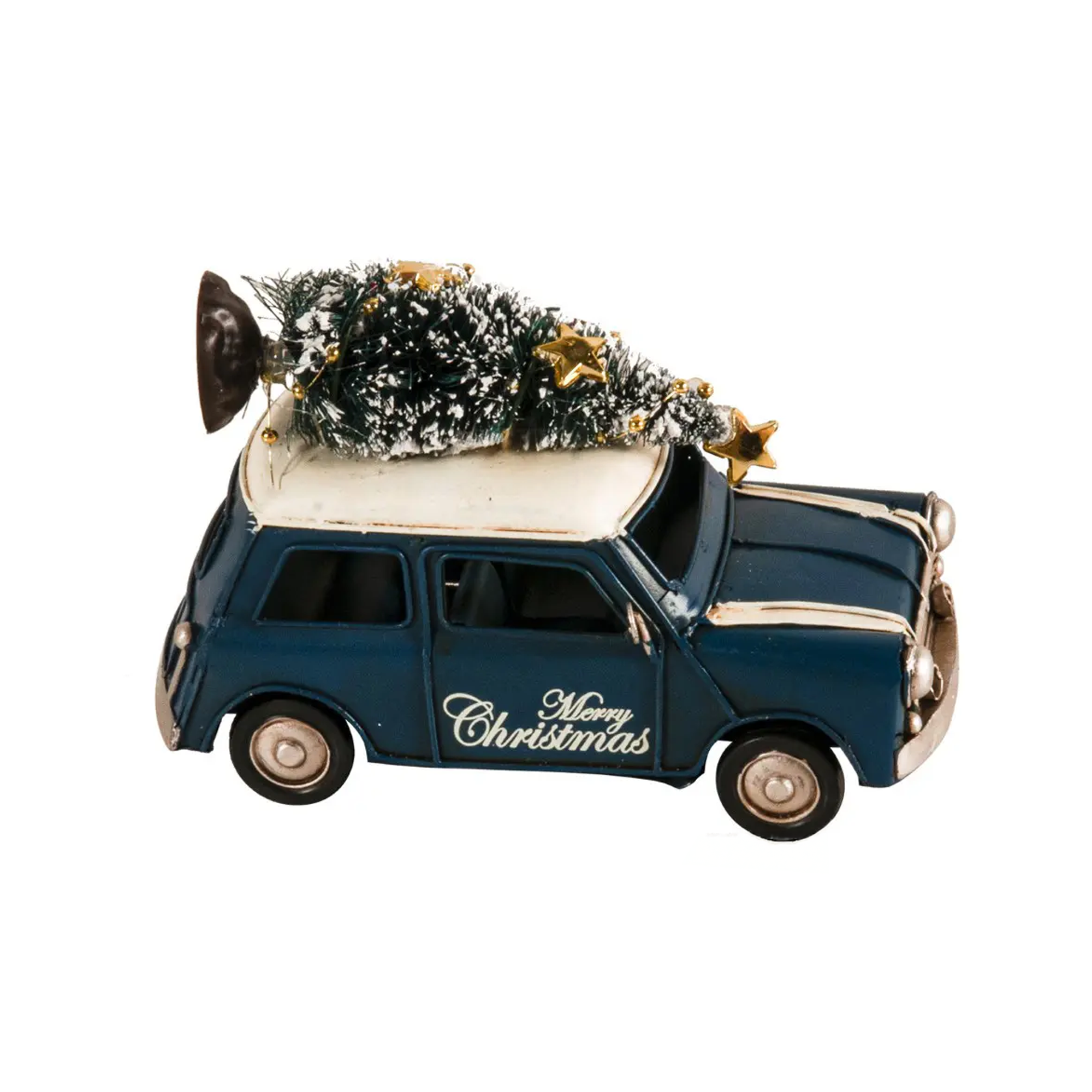 1960s Mini Cooper Christmas Car Model