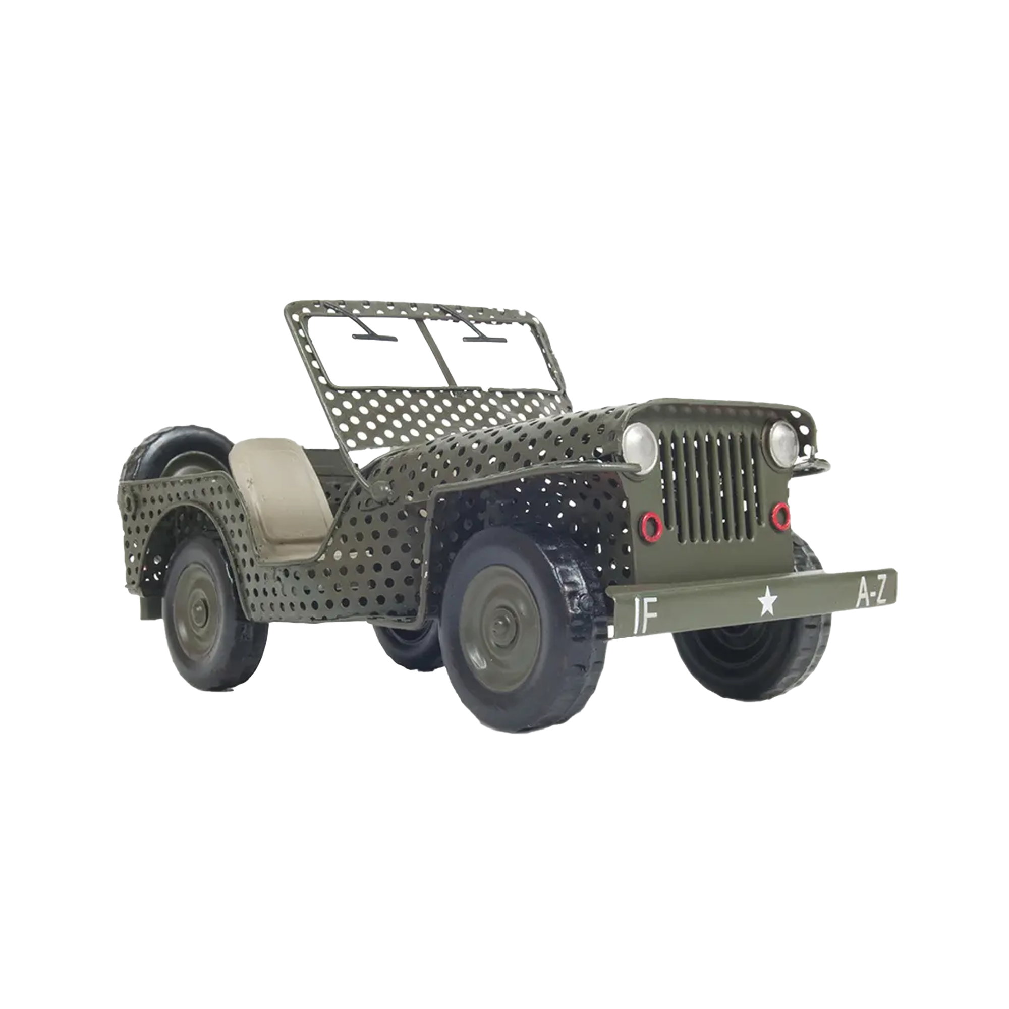 1945 Willys CJ-2A Overland Open Frame Jeep Model