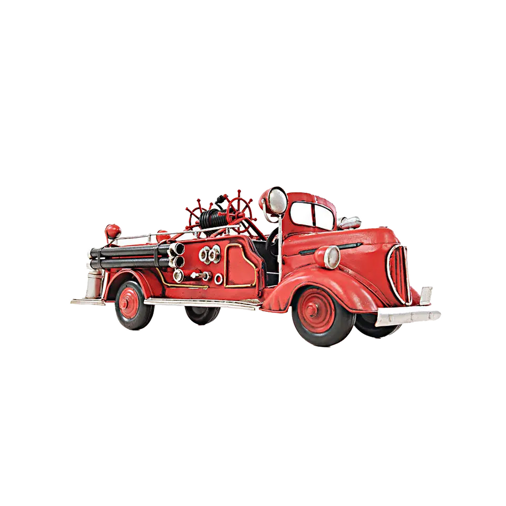 1938 Red Fire Engine Ford 1:40
