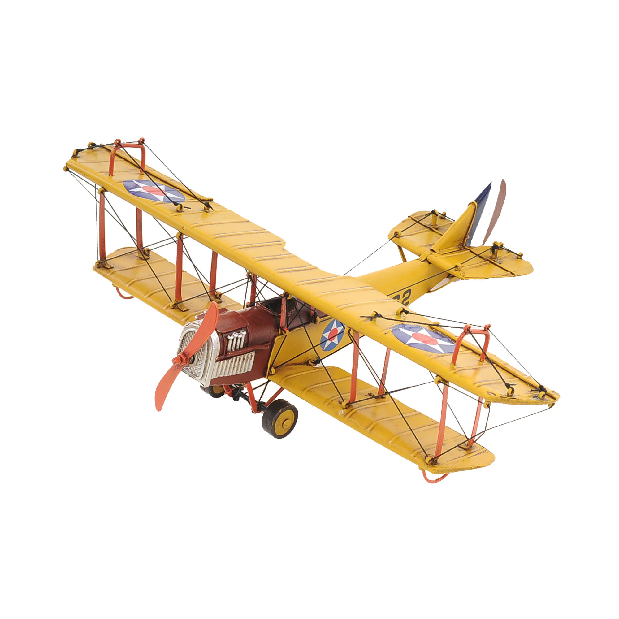 1918 Yellow Curtiss JN-4 1:24