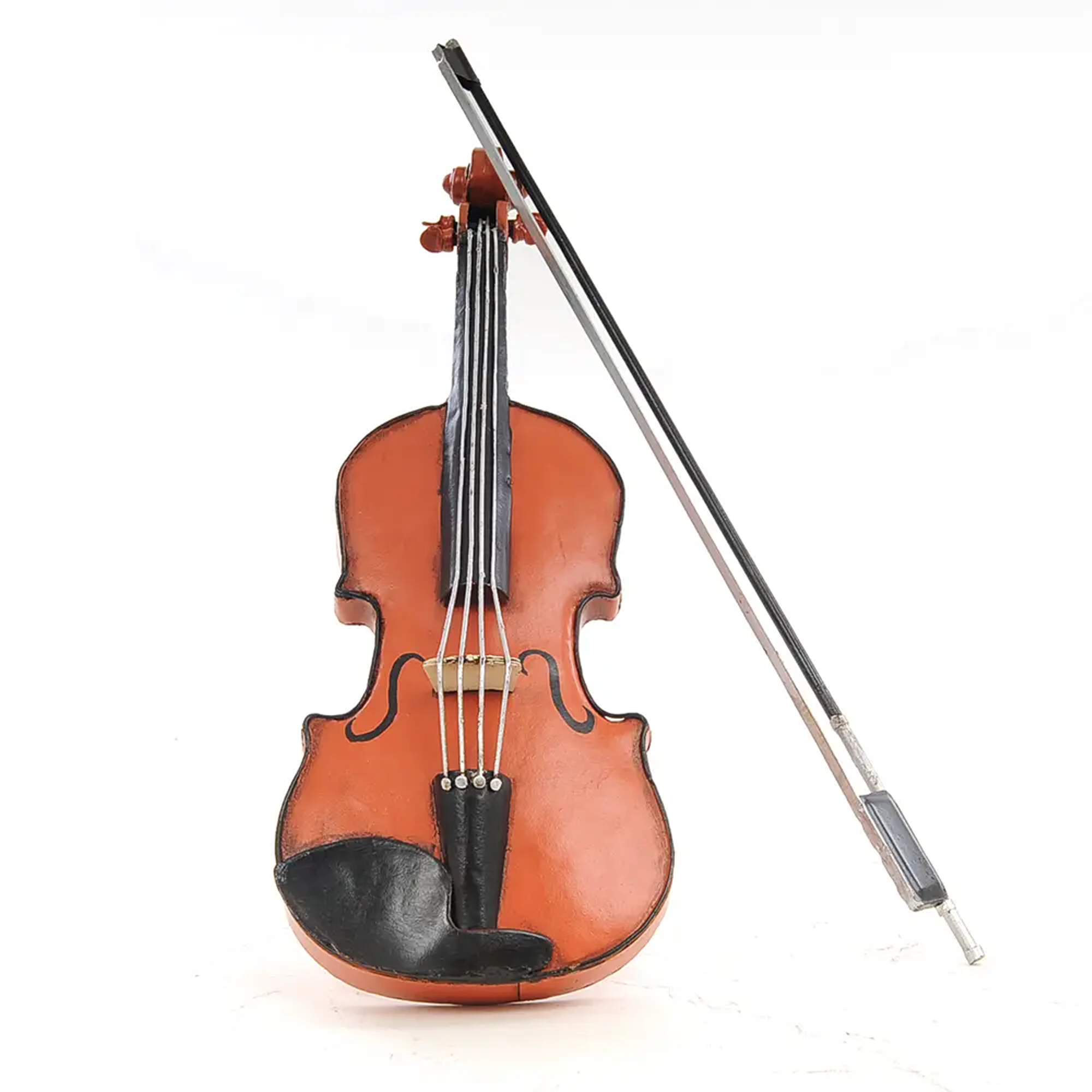 Orange Vintage Violin 1:2