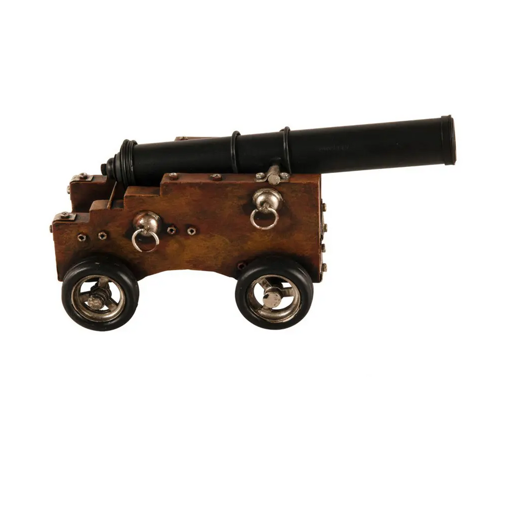 Handmade Warship Cannon Model