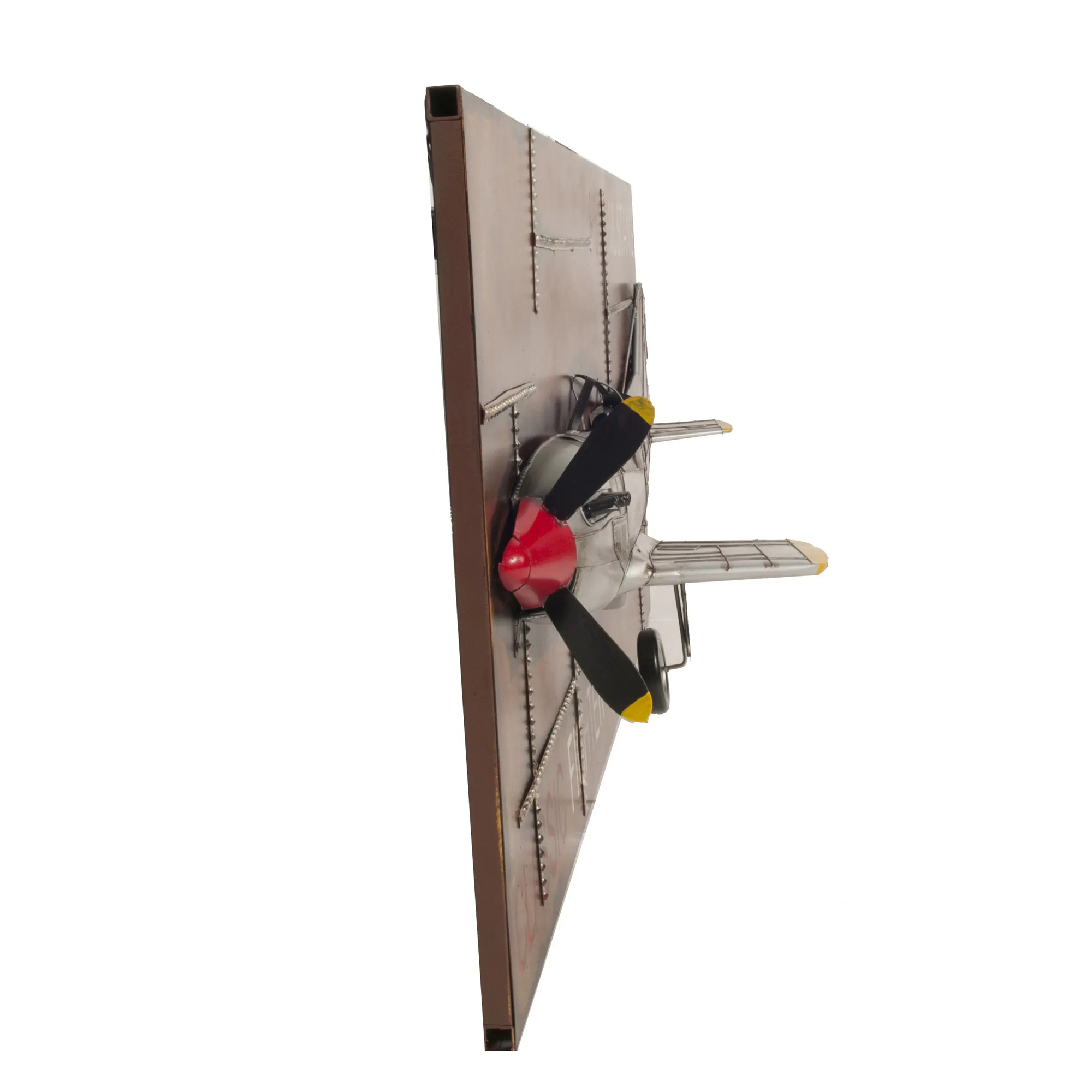 1943 Mustang P-51 Fighter 3D Model Painting Frame