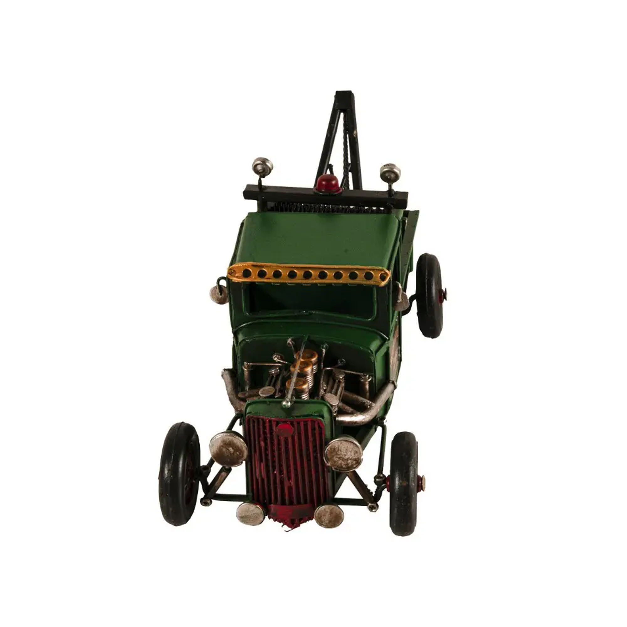 Handmade Vintage Tow Truck Model