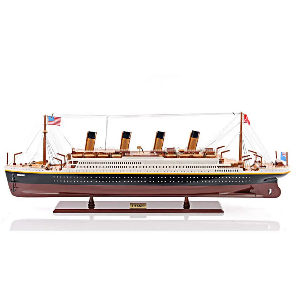 RMS Titanic Midsize with Display Case