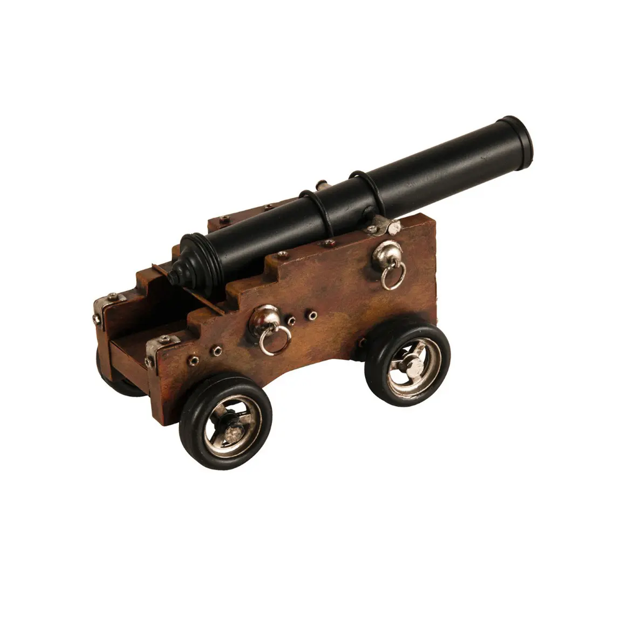 Handmade Warship Cannon Model