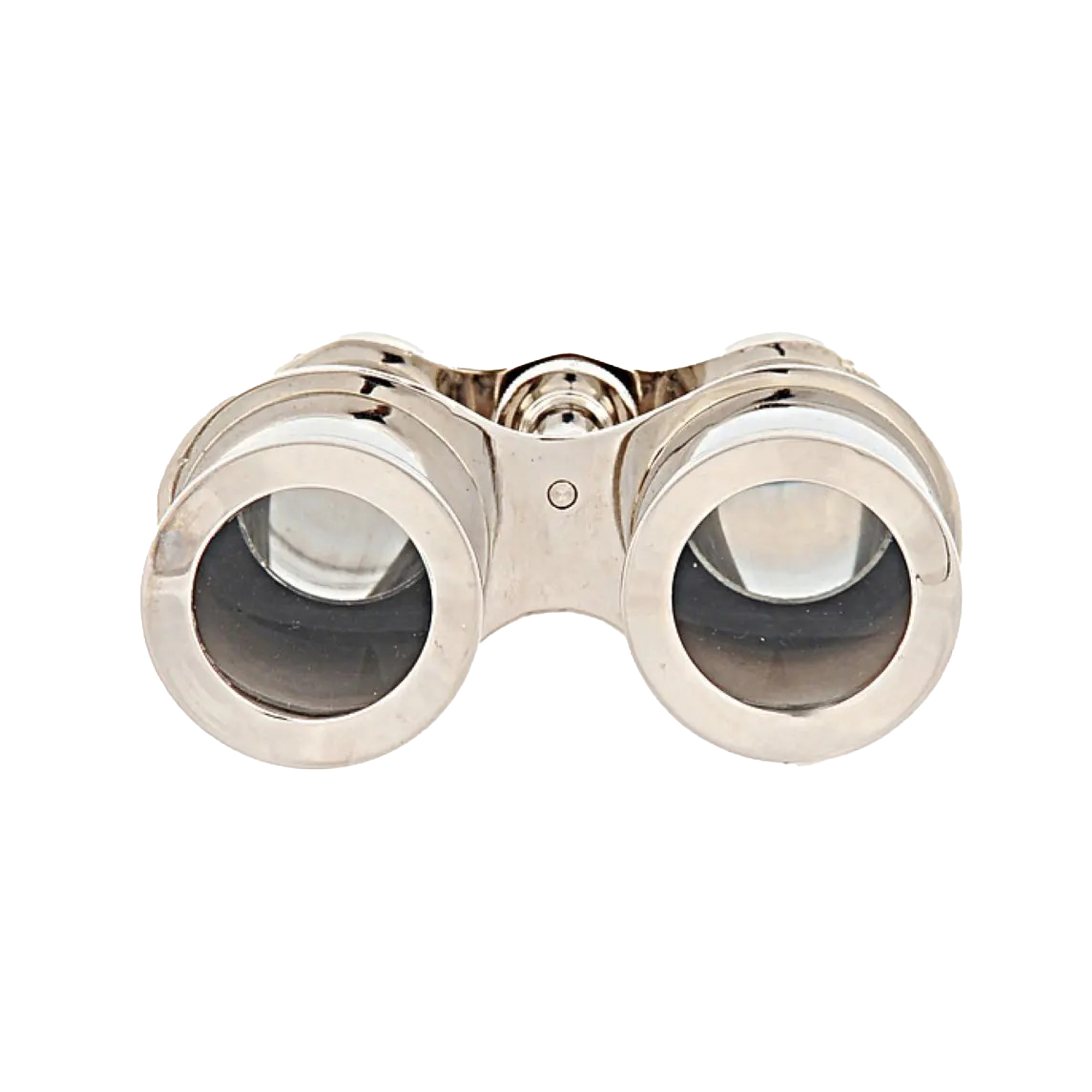 Brass Binocular W Leather Case