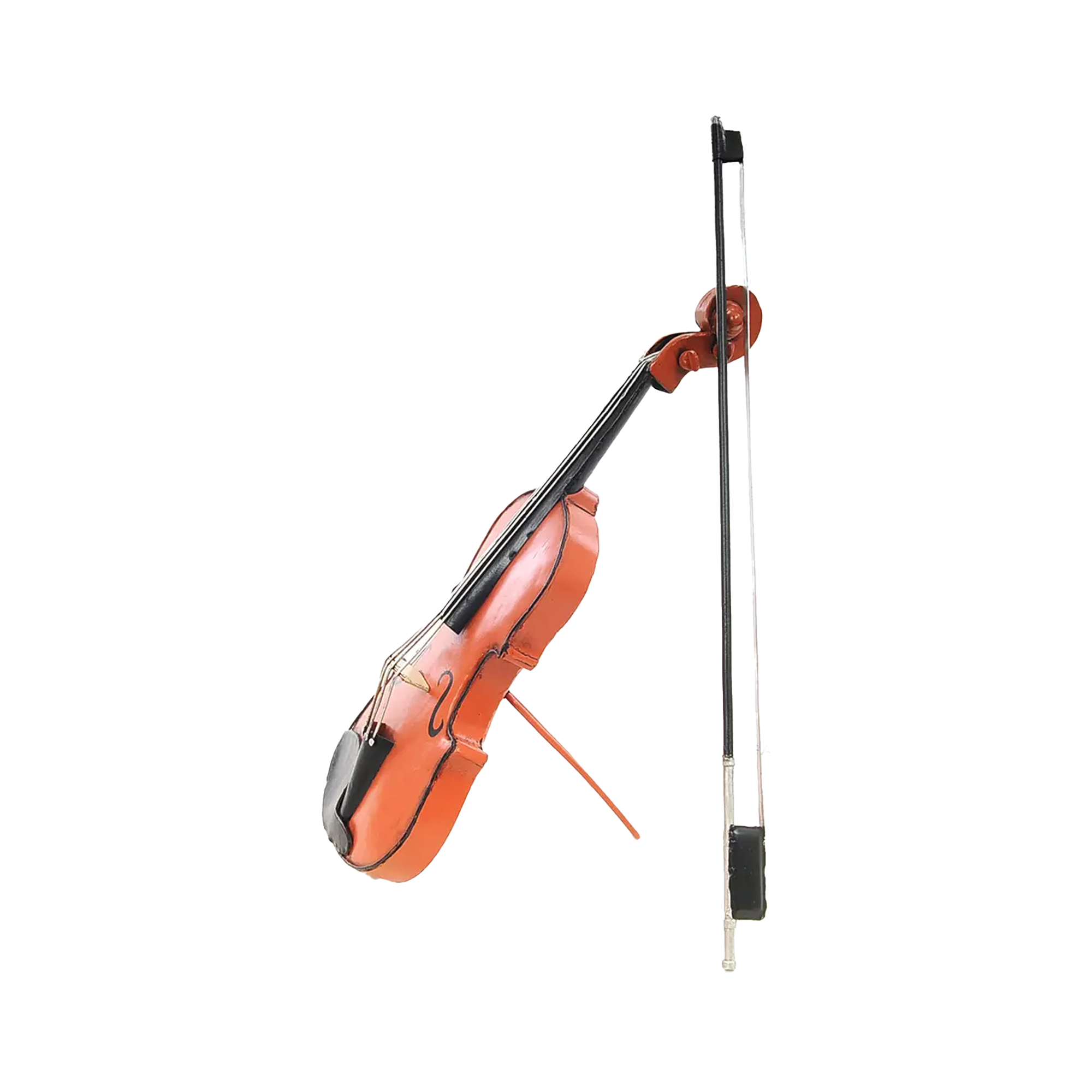 Orange Vintage Violin 1:2