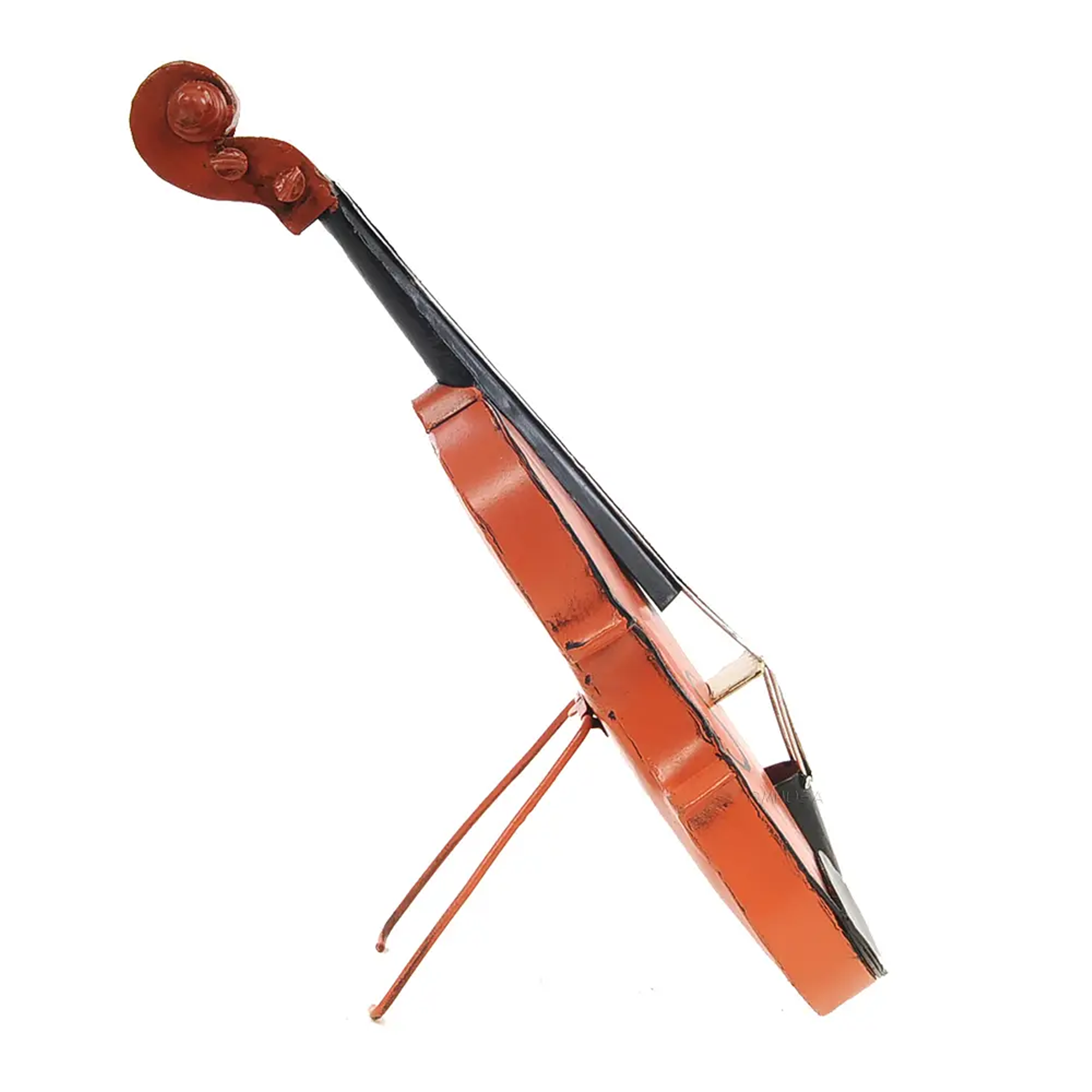Orange Vintage Violin 1:2