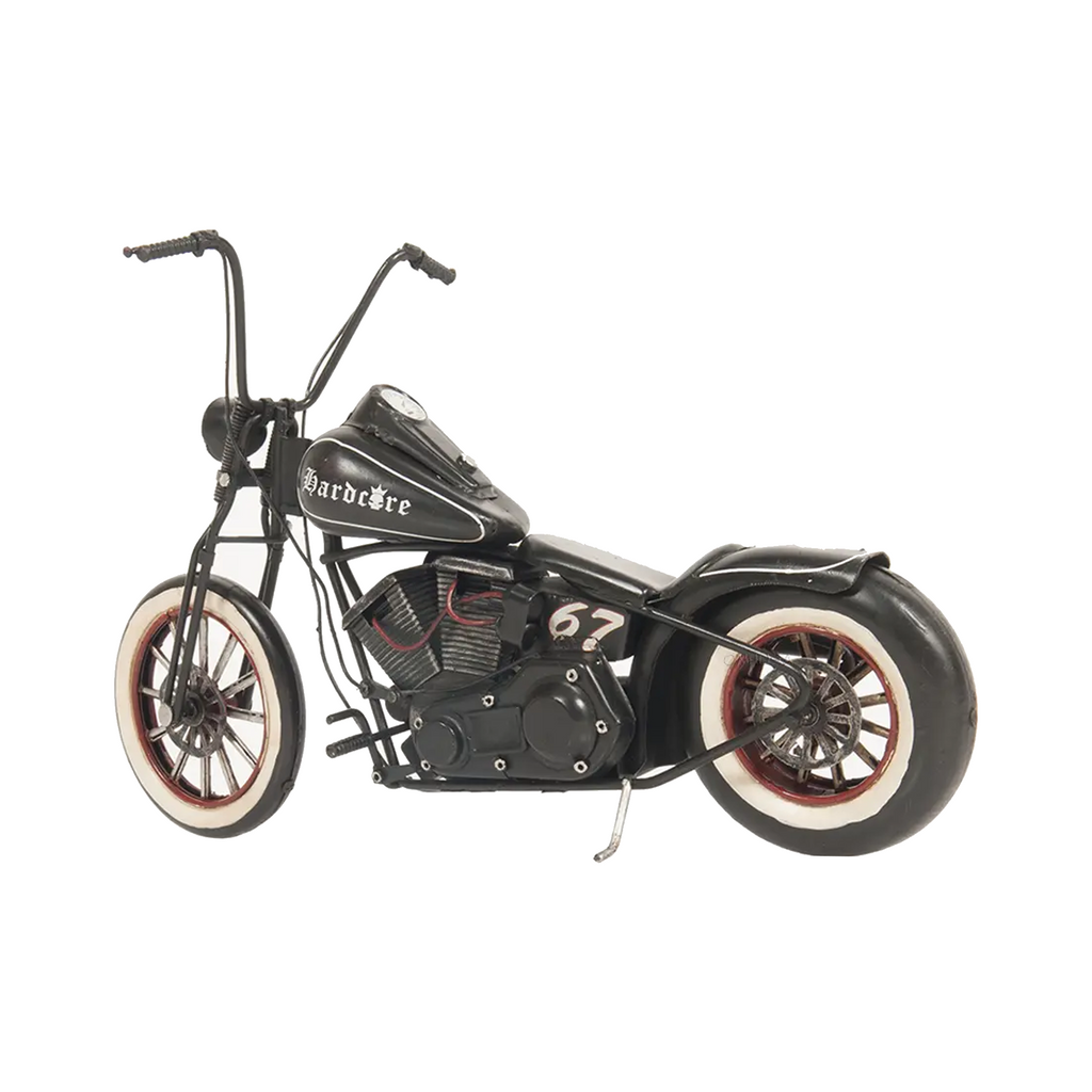 Hardcore 67 Chopper Motorcycle Metal Handmade