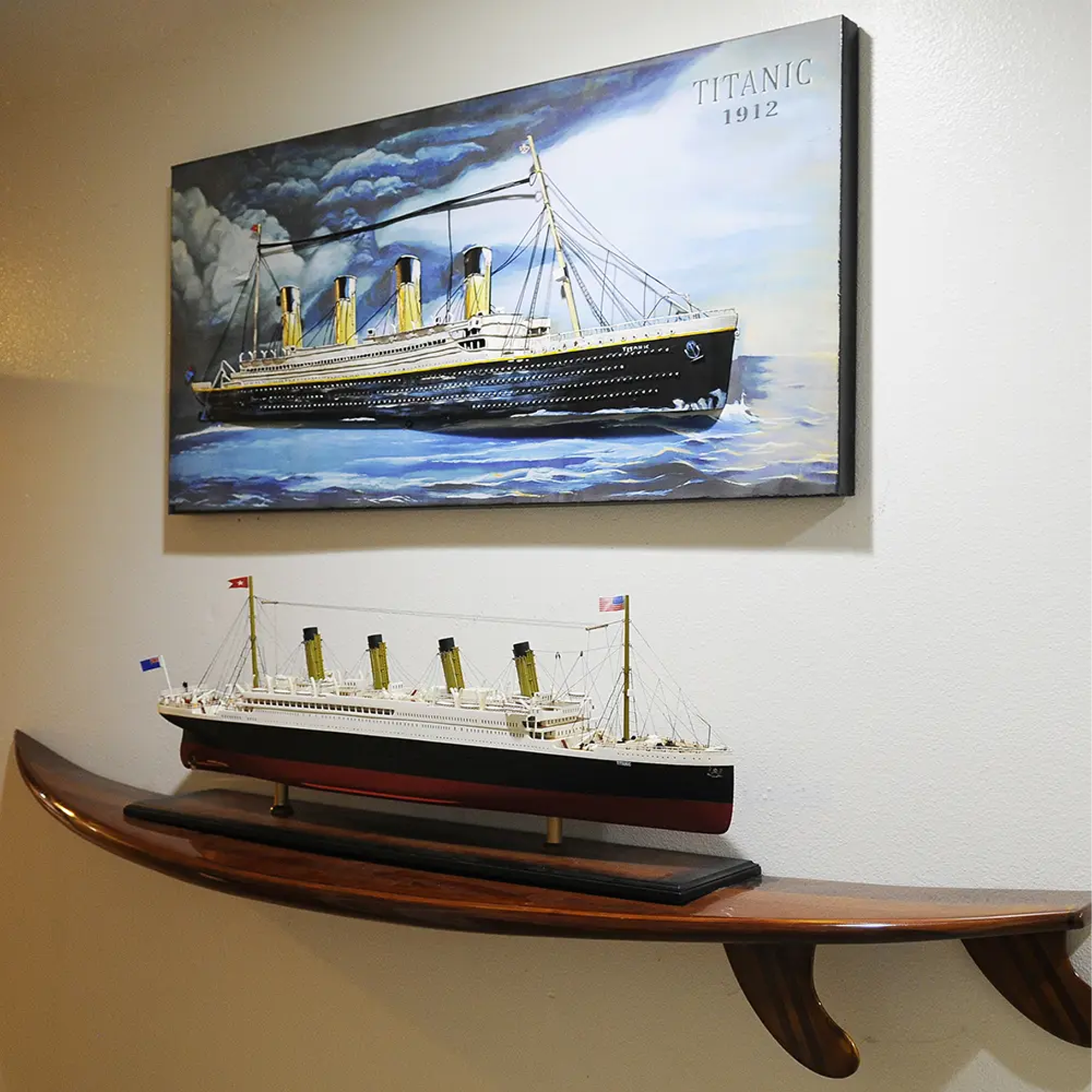Titanic 3D Painting