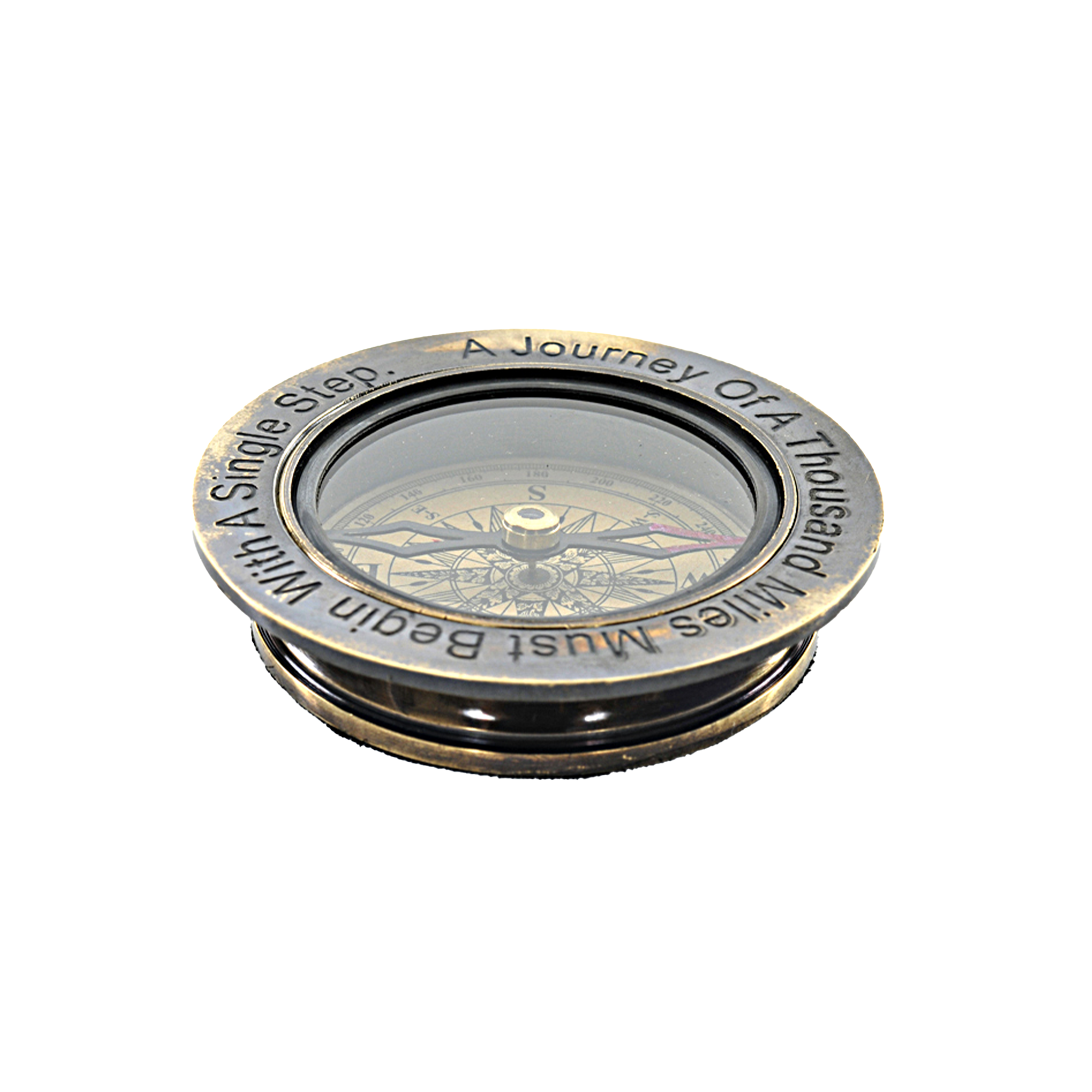 100 Year Calendar & Compass Quote Set of 2