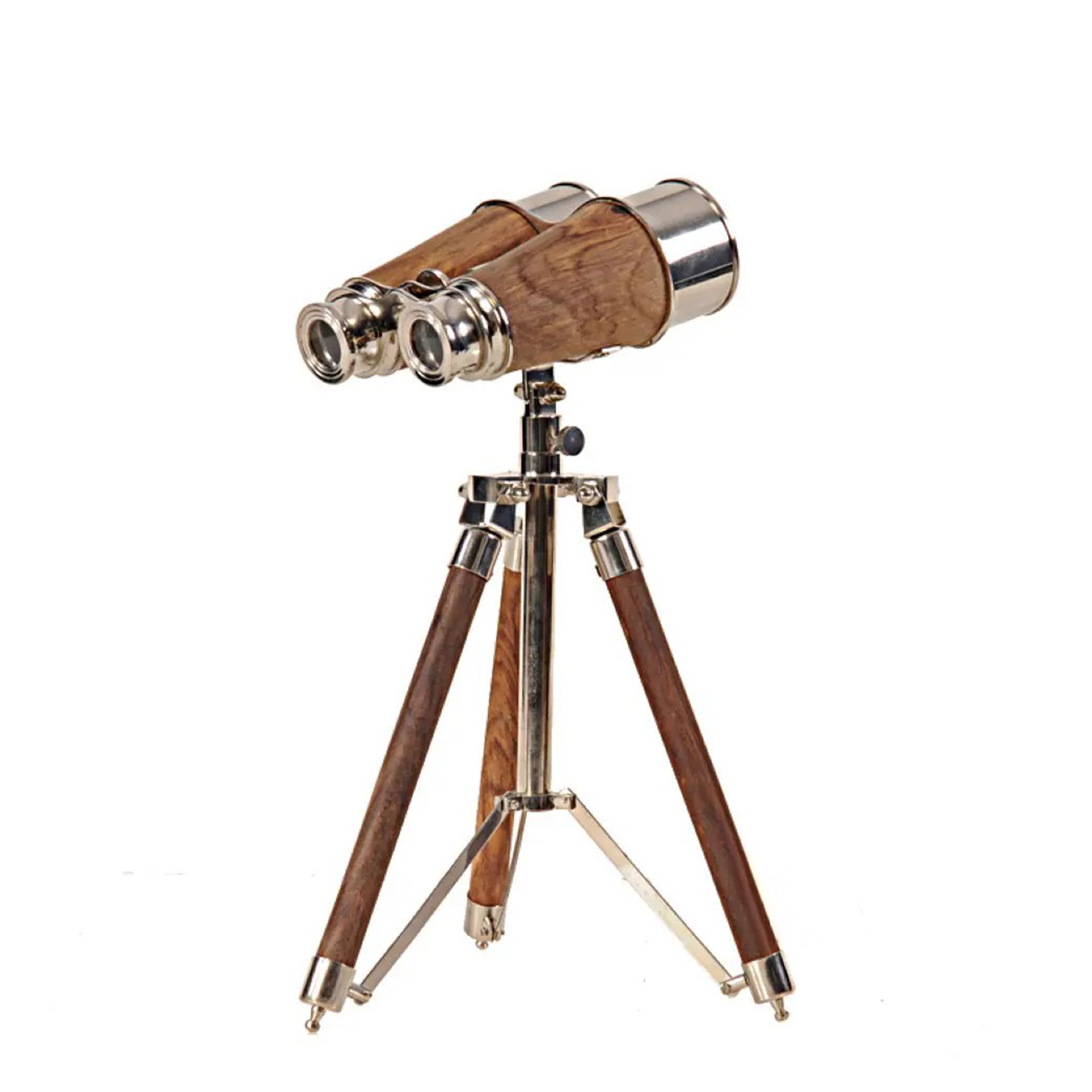 Brass Binocular On Stand