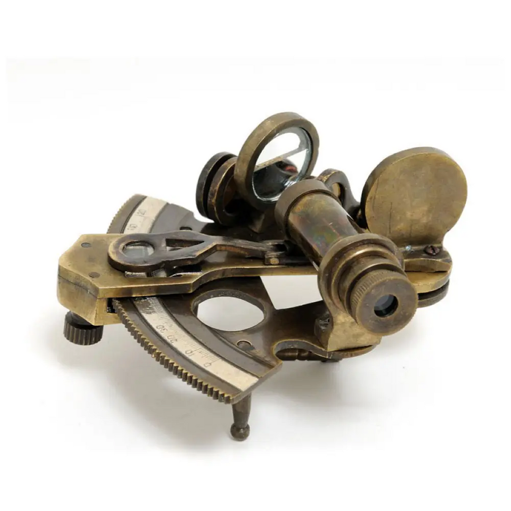 Nautical Sextant in leather case (Small)