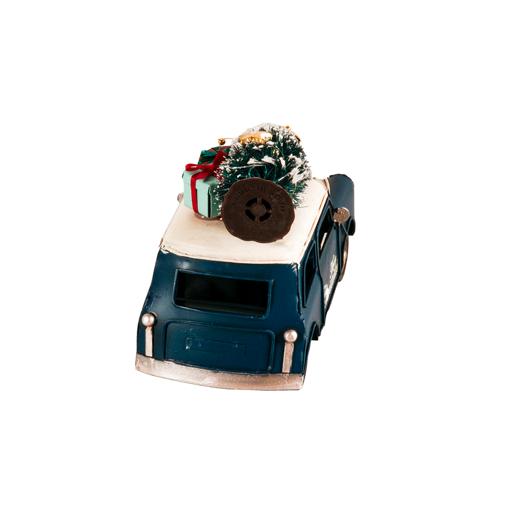 1960s Mini Cooper Christmas Car Model