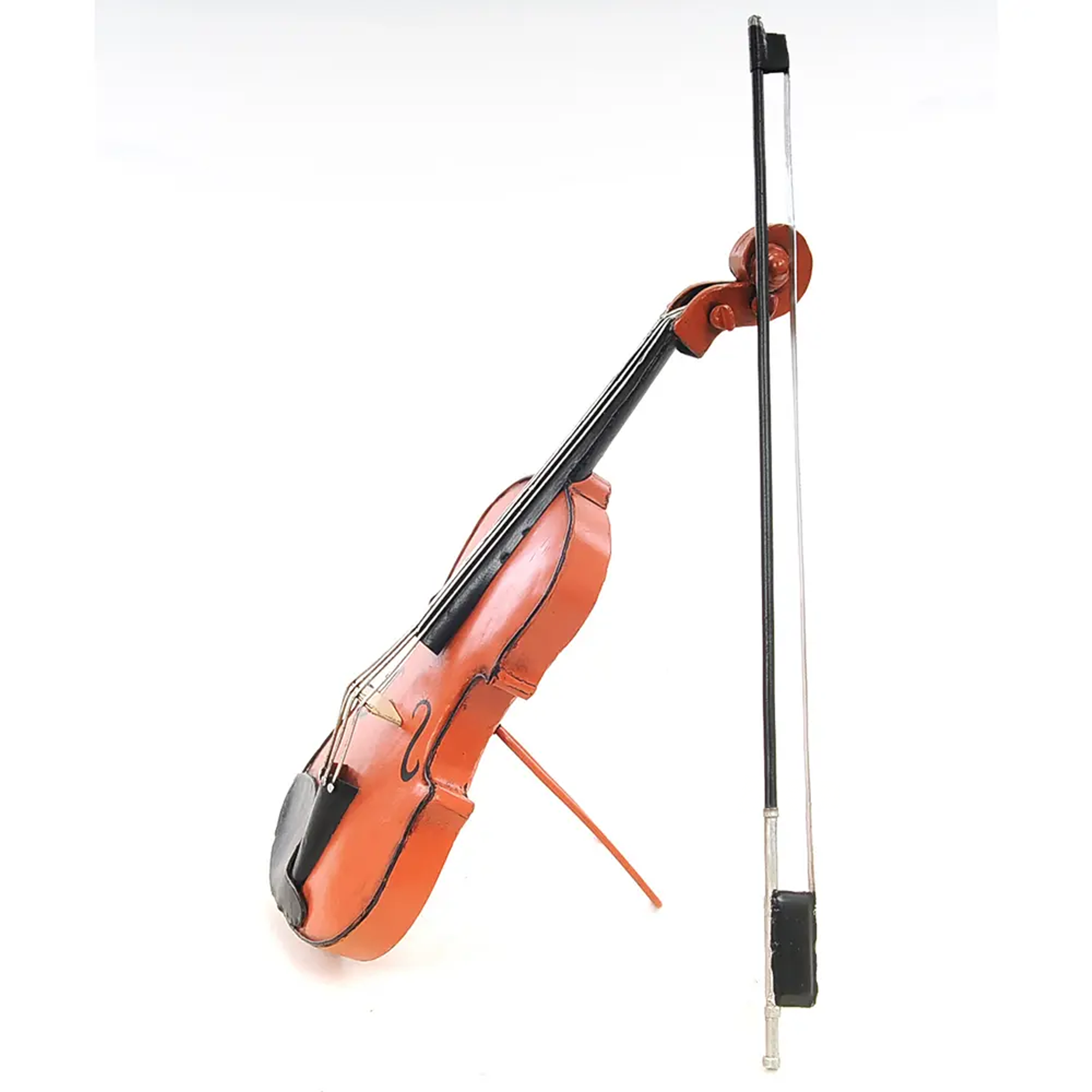 Orange Vintage Violin 1:2