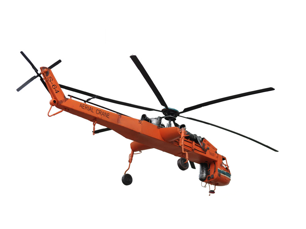 Aerial Crane Lifting Helicopter