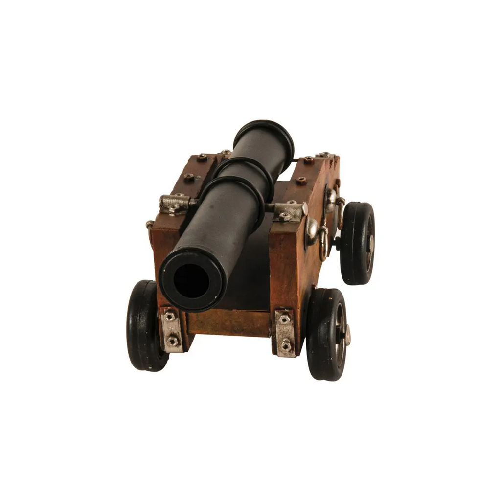 Handmade Warship Cannon Model