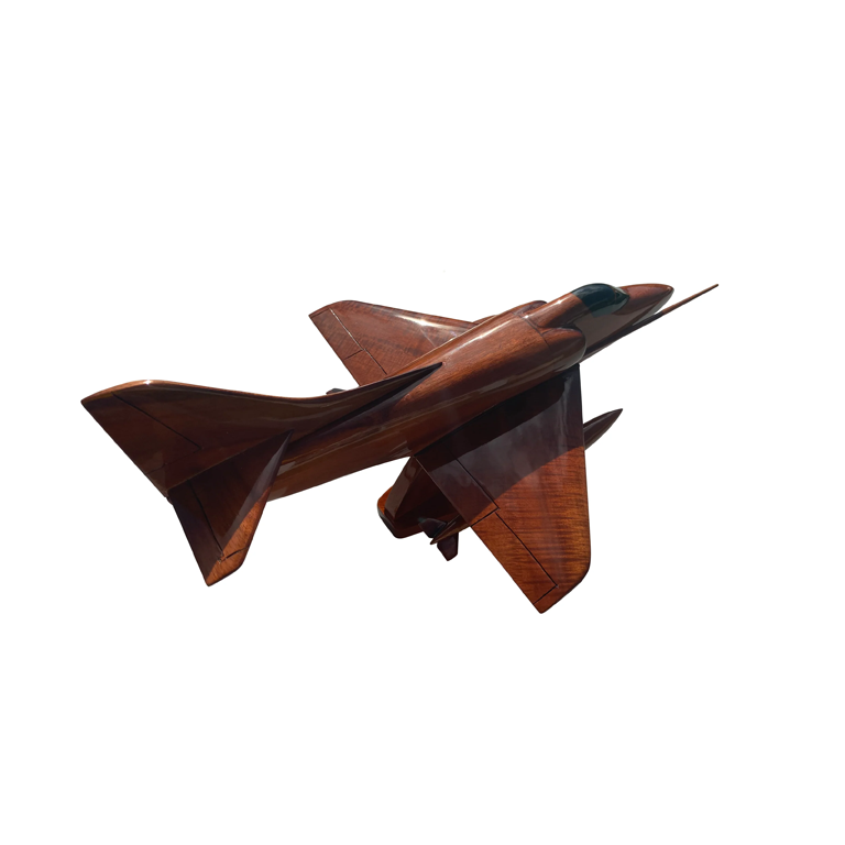 A4G Skyhawk Mahogany Wood Desktop Airplane Model