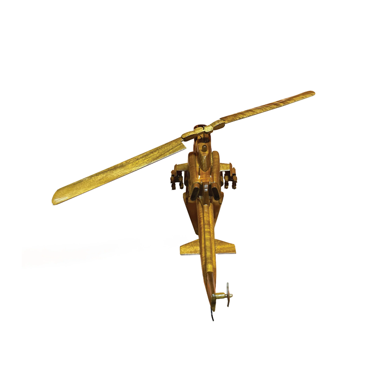 AH1G Cobra  Mahogany Wood Desktop Helicopter Model