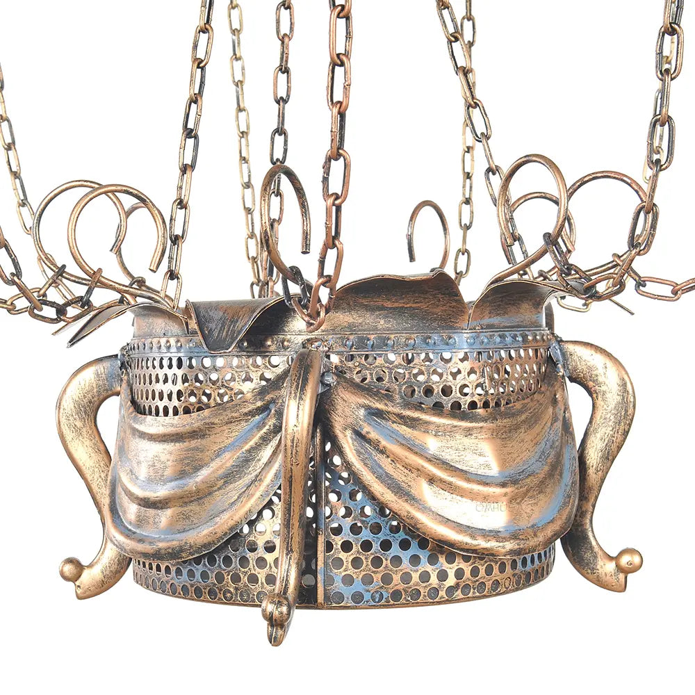 Vintage Hot Air Balloon Pendant